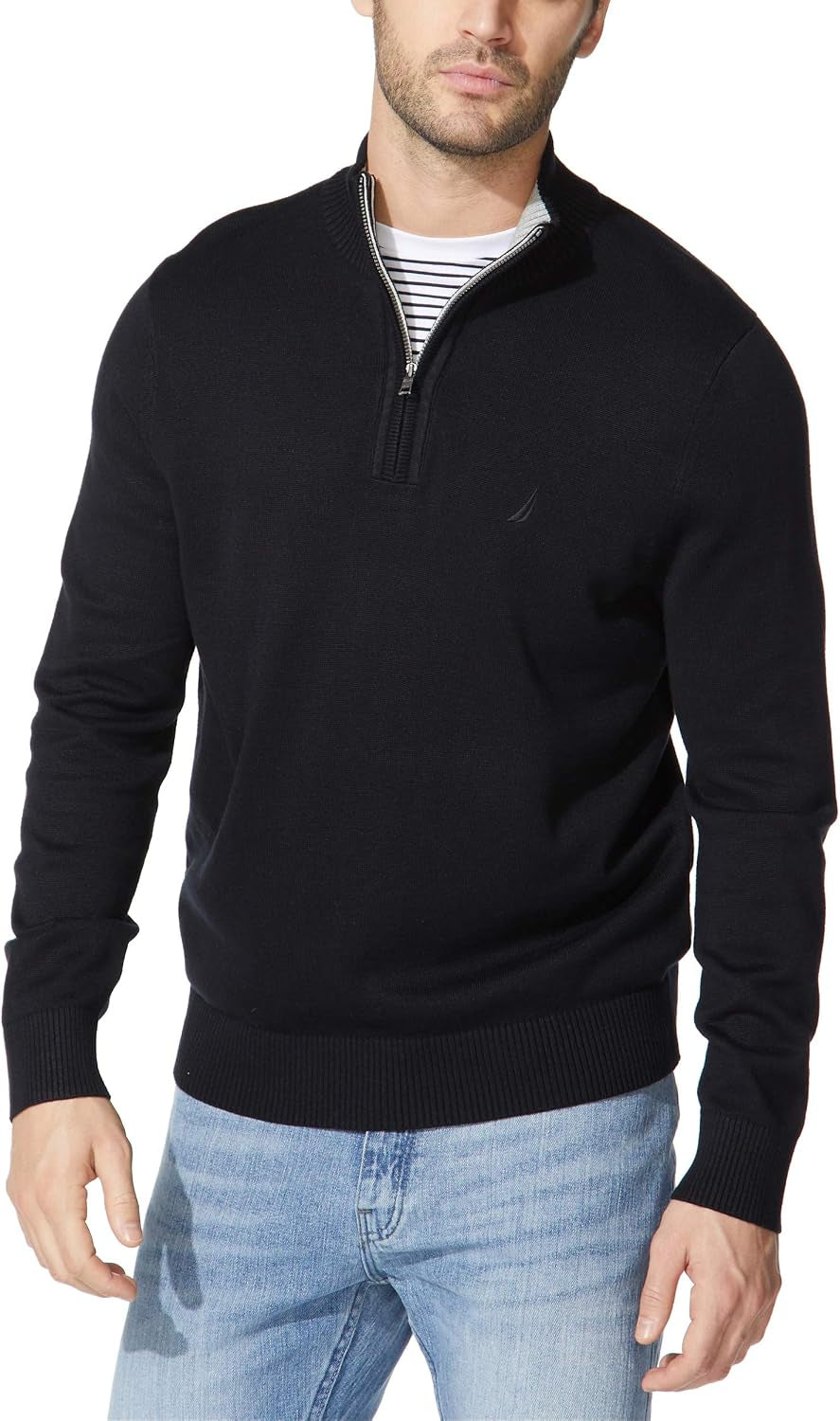 Men'S Quarter-Zip Sweater