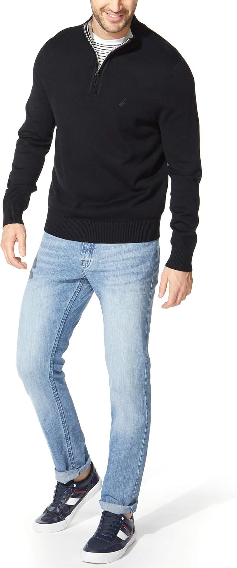 Men'S Quarter-Zip Sweater