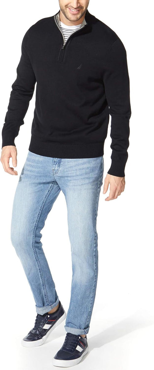 Men'S Quarter-Zip Sweater